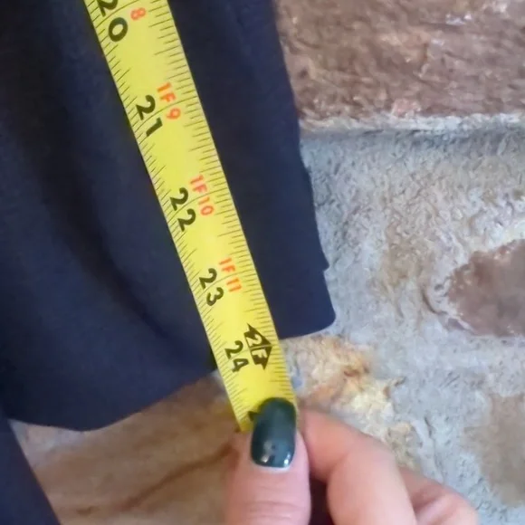 Boss Virgin Stretch Wool Navy Women's Blazer - Picture 10 of 13